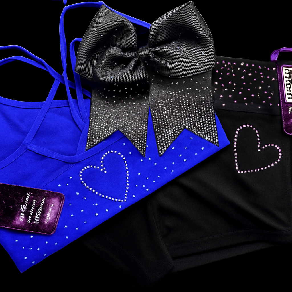 Dance Sweetheart Bundle – Sports Bra, Shorts & Bow