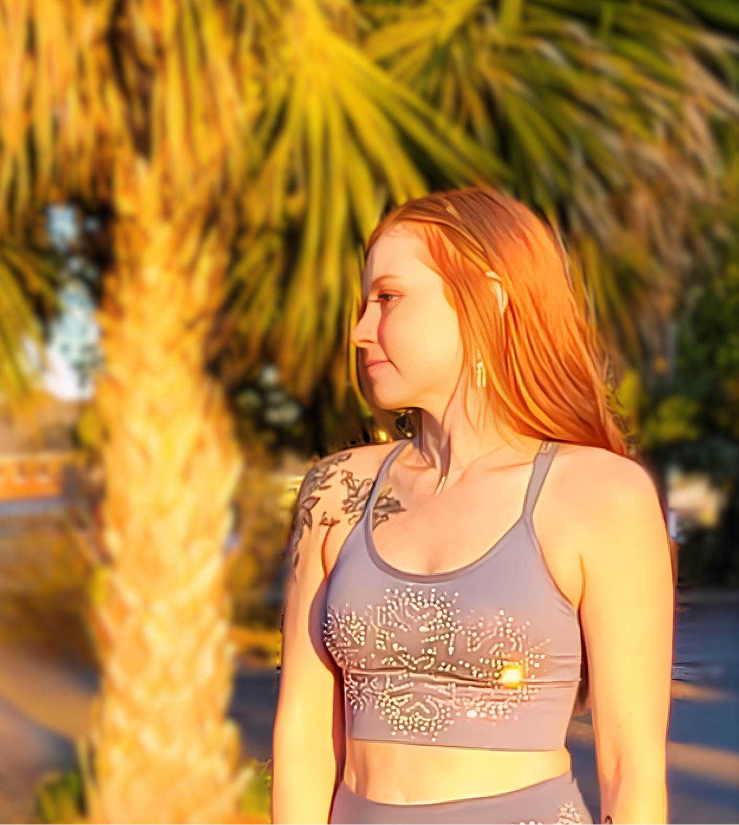 Snowflake Shimmer Top