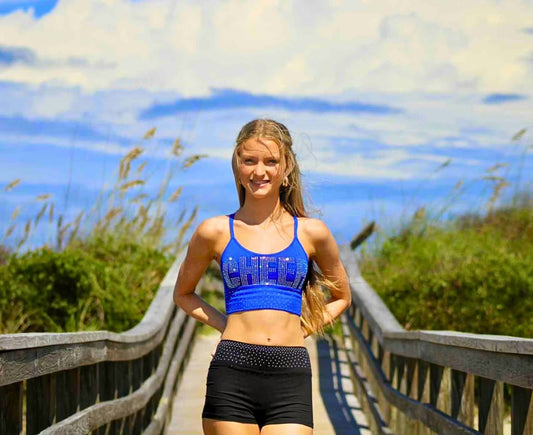 Cheer Sweetheart Bundle – Sports Bra, Shorts & Bow