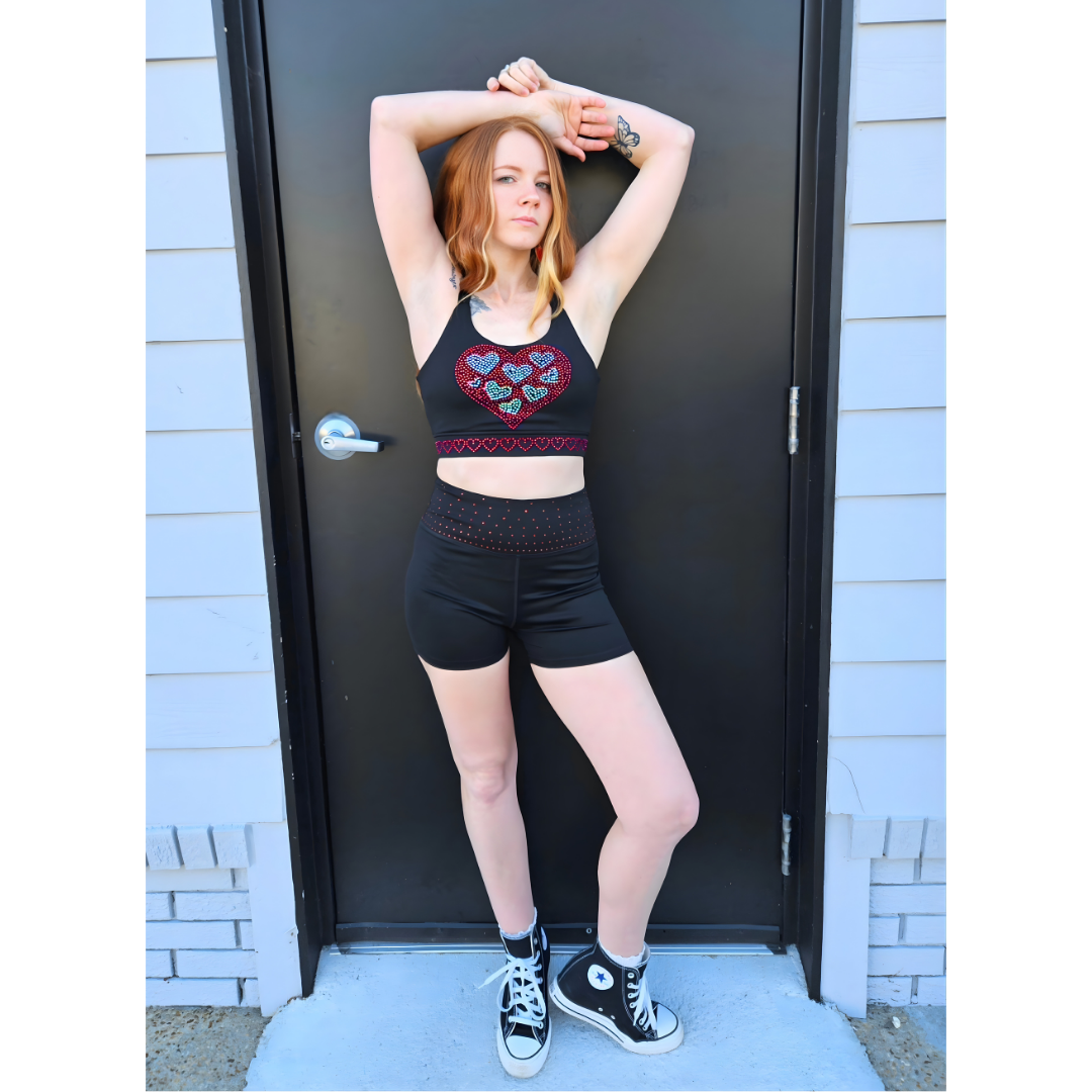 Cœur Noir Shorts