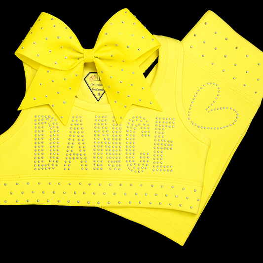 Youth Dance Sweetheart Bundle – Sports Bra, Shorts & Bow