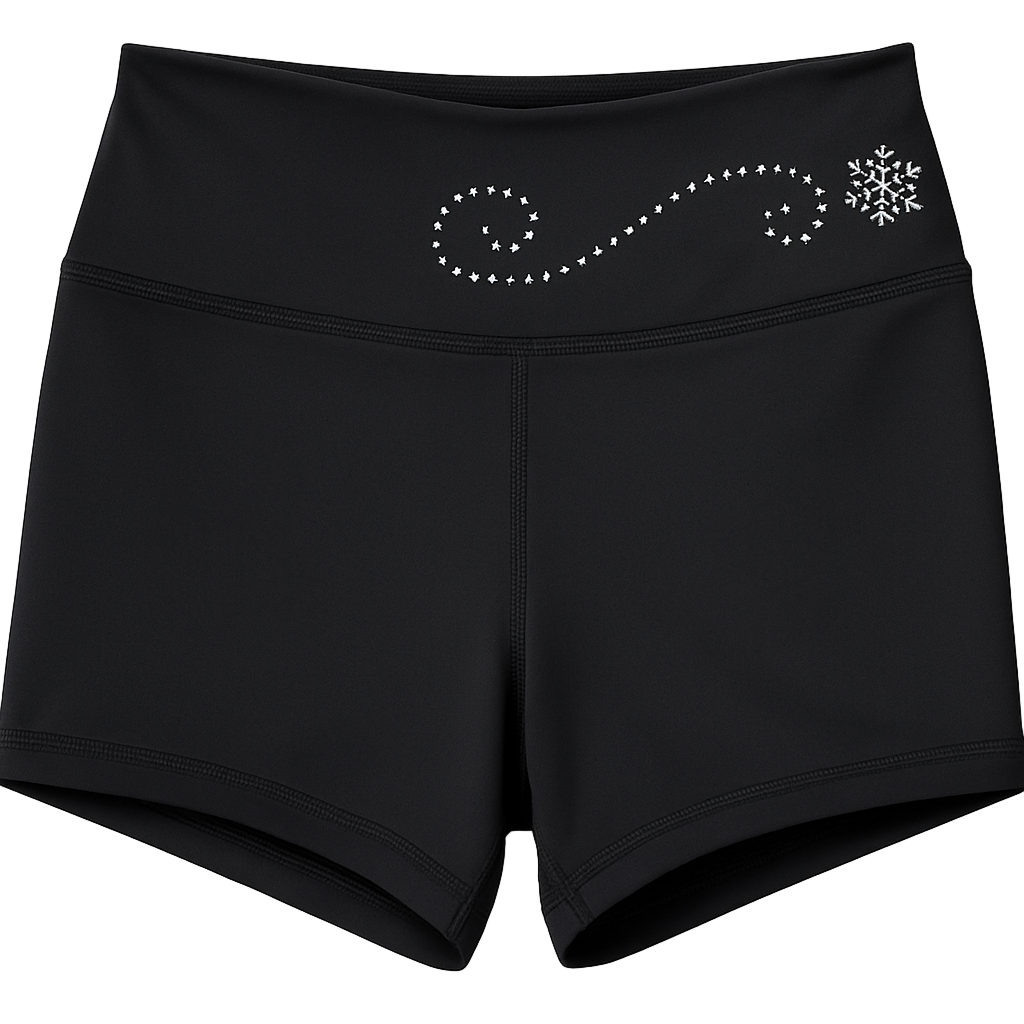 Snowflake Shimmer Shorts