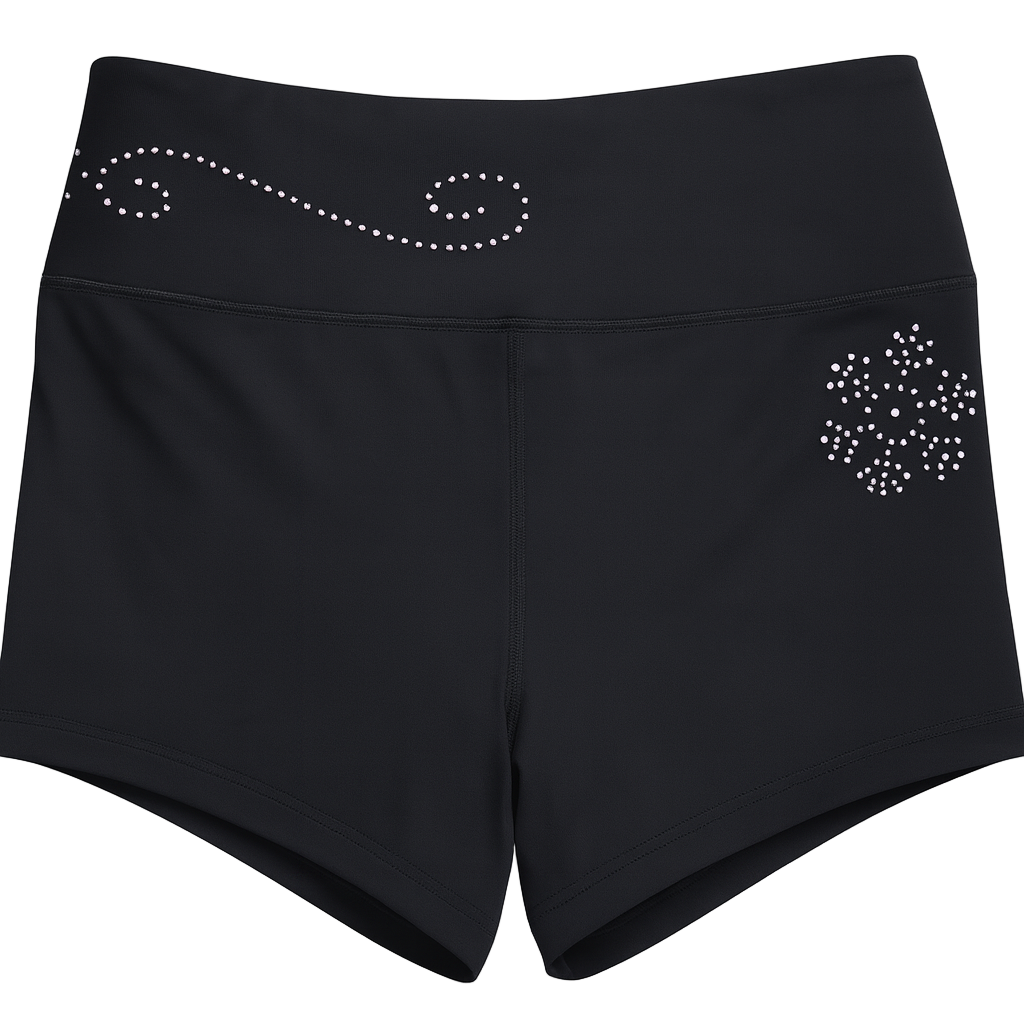 Snowflake Shimmer Shorts