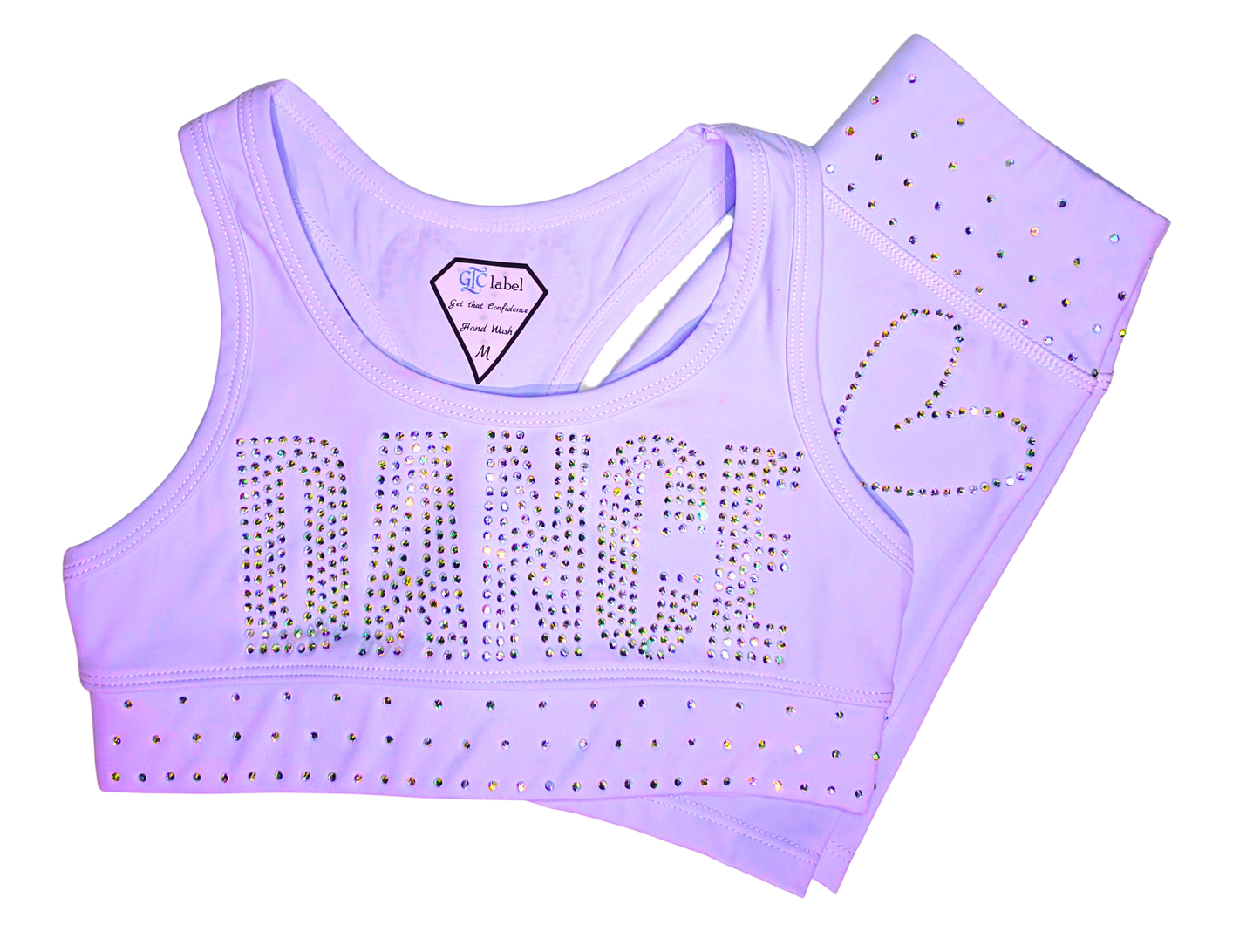 Youth Dance Sweetheart Bundle – Sports Bra, Shorts & Bow