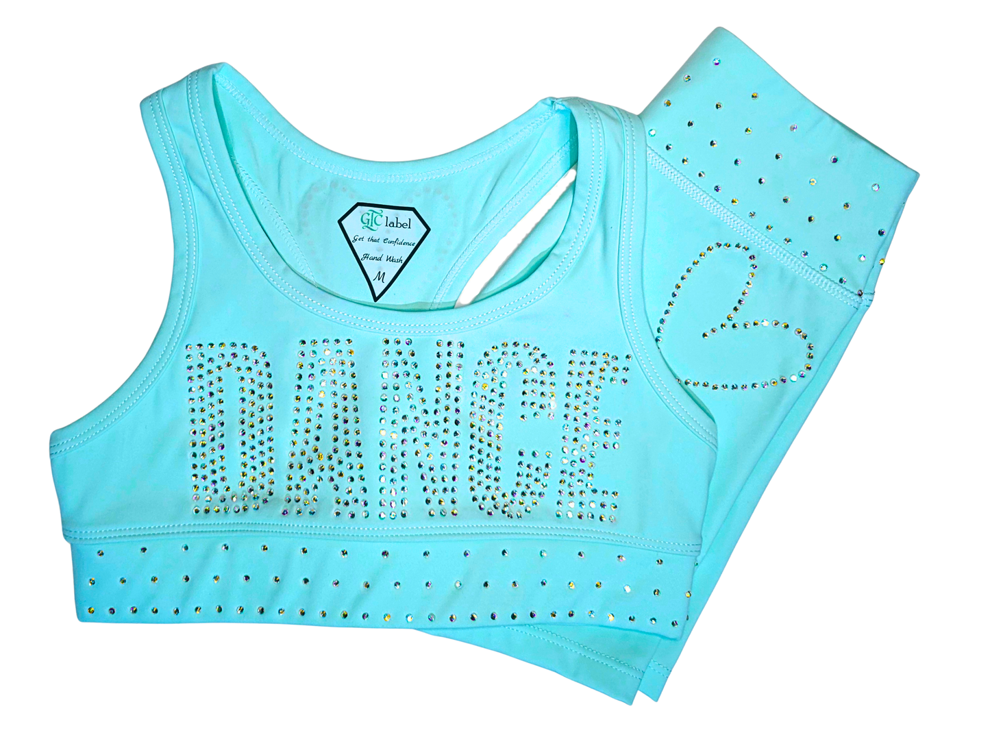 Youth Dance Sweetheart Bundle – Sports Bra, Shorts & Bow