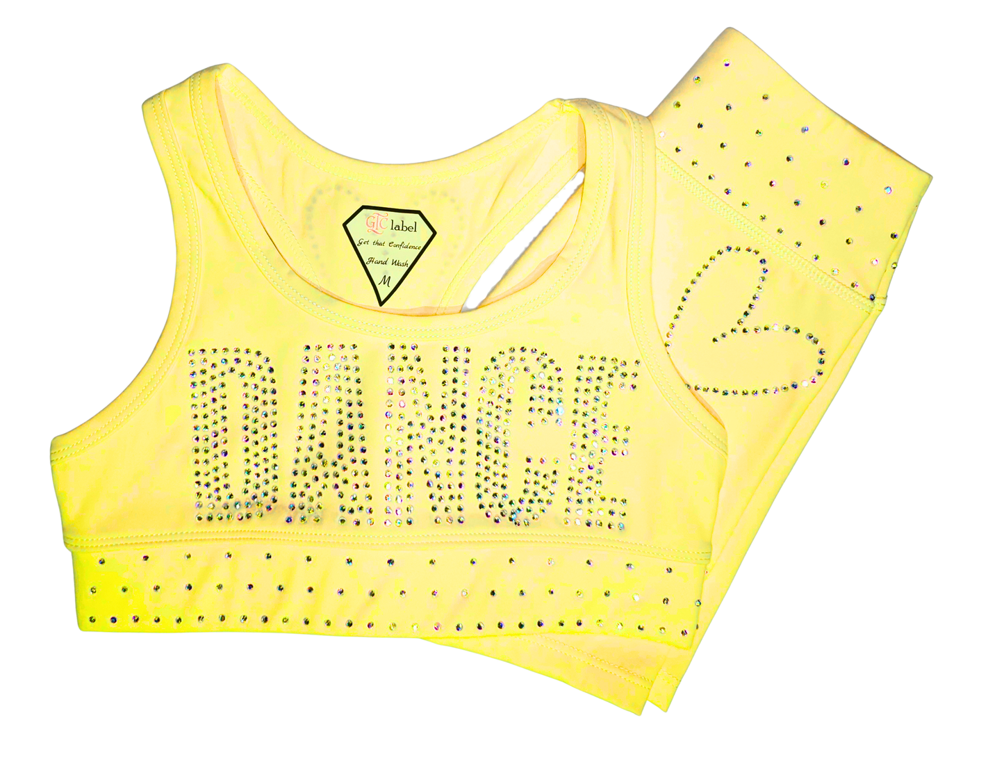 Youth Dance Sweetheart Bundle – Sports Bra, Shorts & Bow