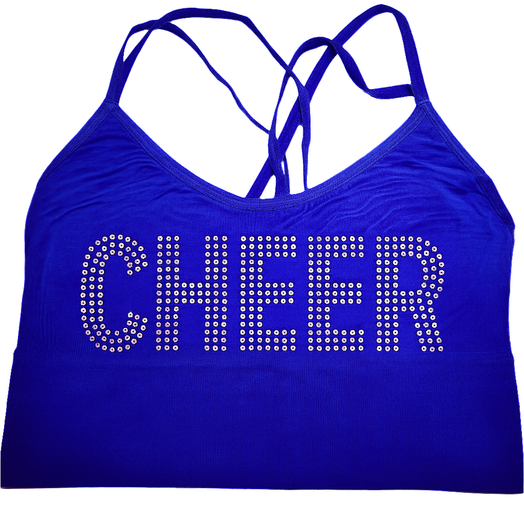Cheer Glam Sparkle Top
