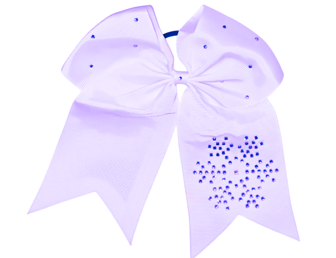 Frosted Snowflake Bow