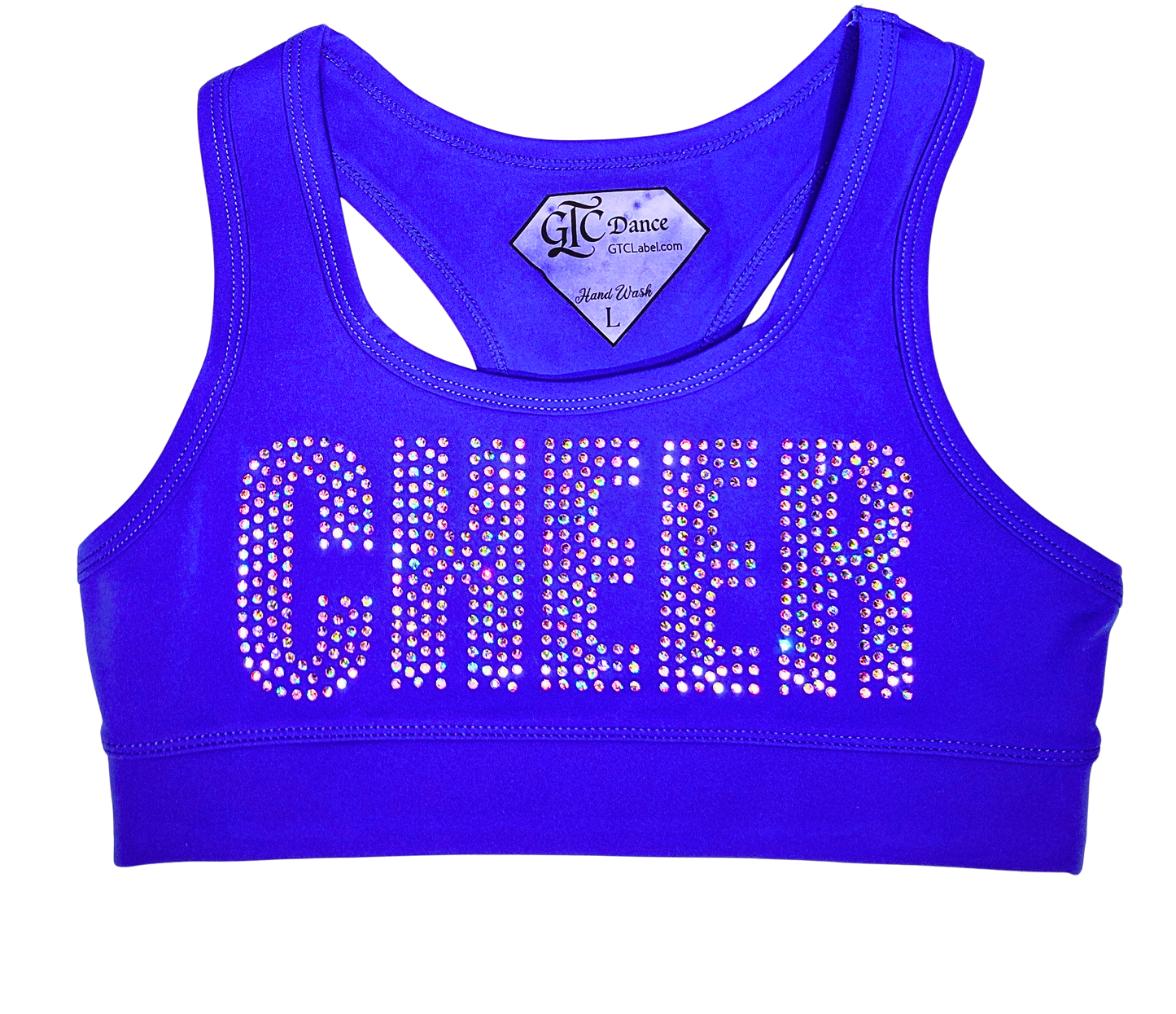 Youth Cheer Glam Sparkle Top